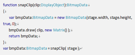 BitmapData object