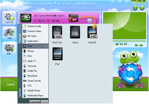 Video to iPad HD Converter