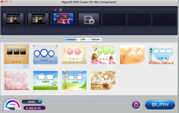 DVD Creator for Mac Screenshot